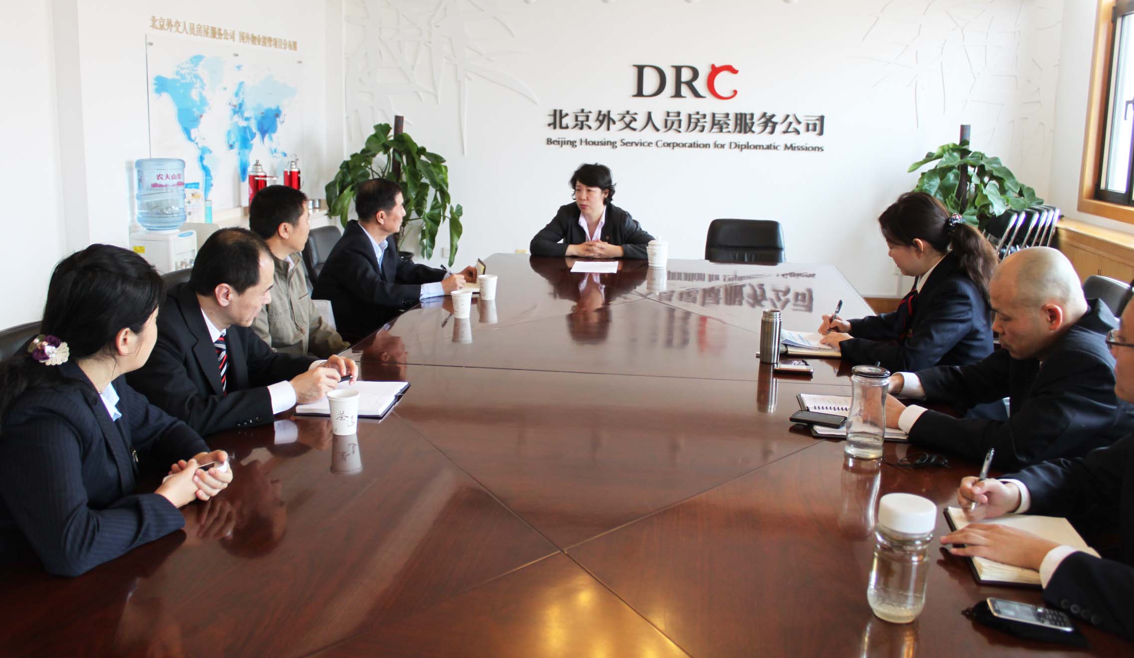 國外物業開啟新航程——公司領導與新西蘭使館外派人員見面會