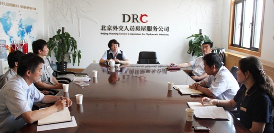 國外物業開辟美洲新戰場—公司領導與美國使館電梯維保人員見面會