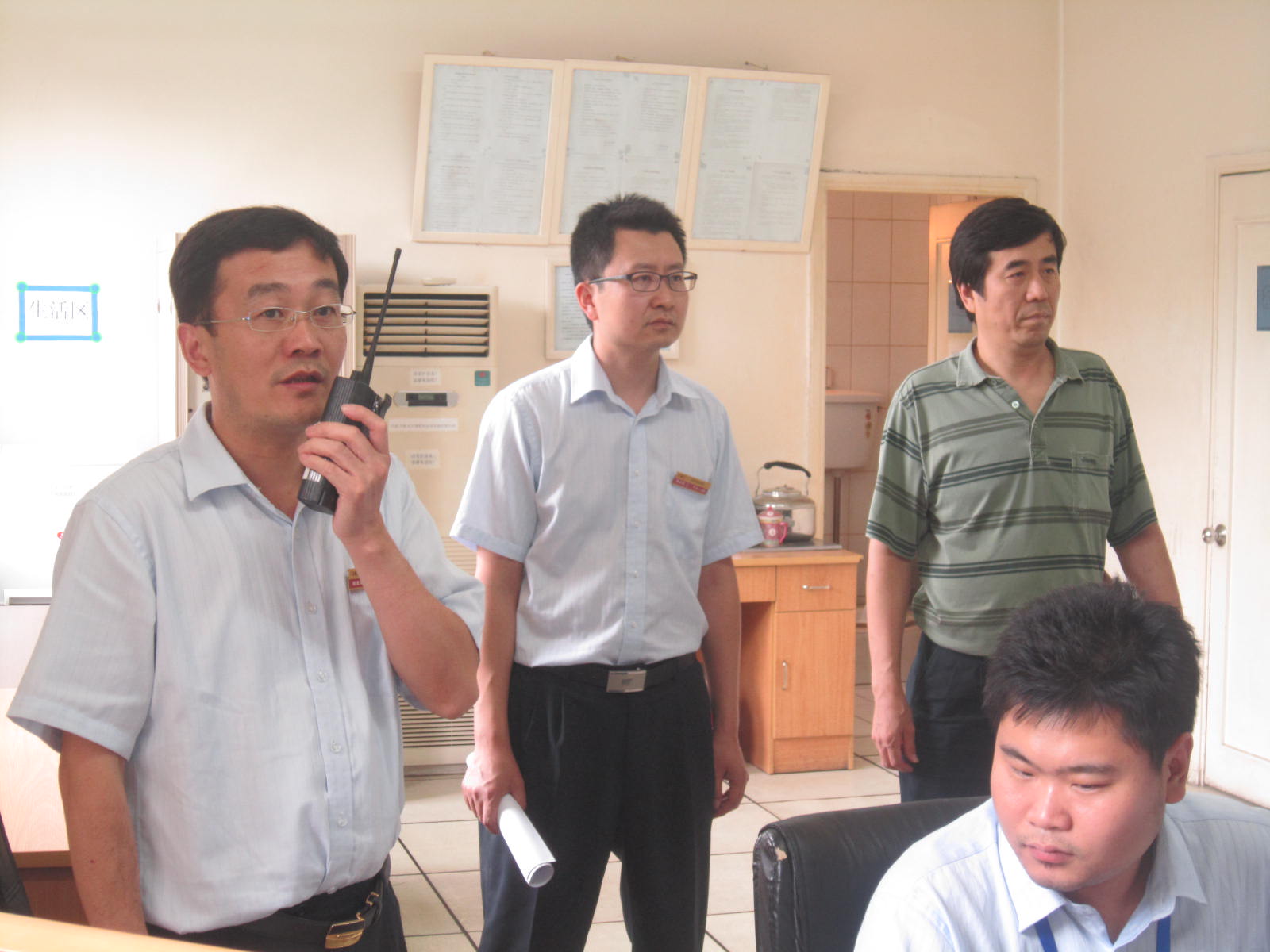 三里屯公寓舉行夏季消防演練