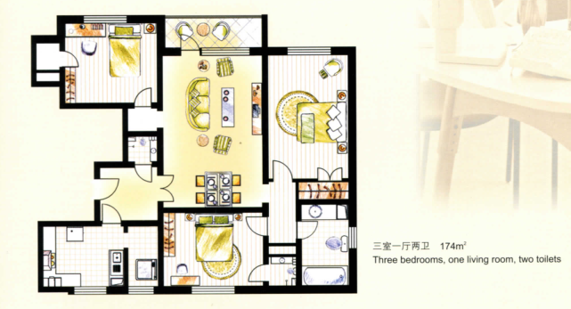 建外外交公寓D戶型