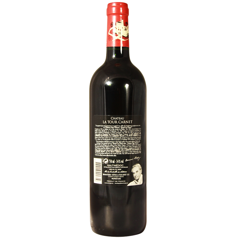 09 拉圖卡奈古堡干紅葡萄酒2