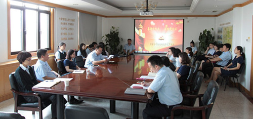 喜迎十九大，慶祝黨生日——房屋公司機(jī)關(guān)南黨支部黨員大會(huì)
