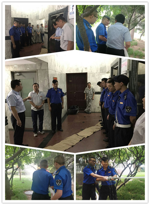 金島分部樓內(nèi)消火栓出水演練即上半年公寓消防安全工作圓滿(mǎn)收官
