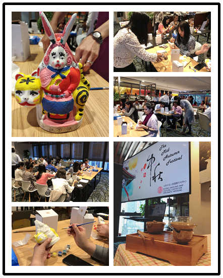 “品桂茶，畫(huà)兔爺——感受中秋氣息”   ——記亞投行項(xiàng)目部中秋活動(dòng)