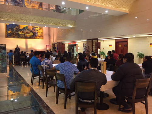 Jianwai Media Center Provides Assistance in Organizing Samoan Embassy’s Dinner Banquet