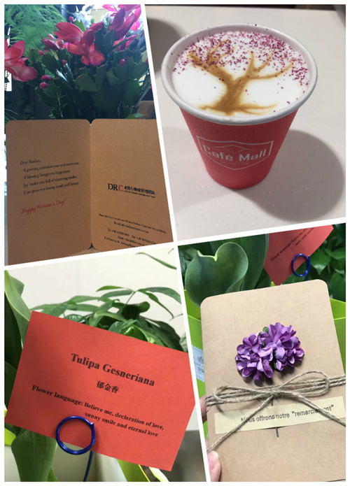 AIIB Project Office Offers Women’s Day Gifts