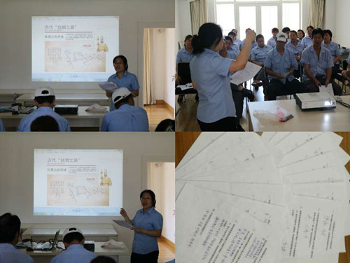 Cleaning staff training 2017