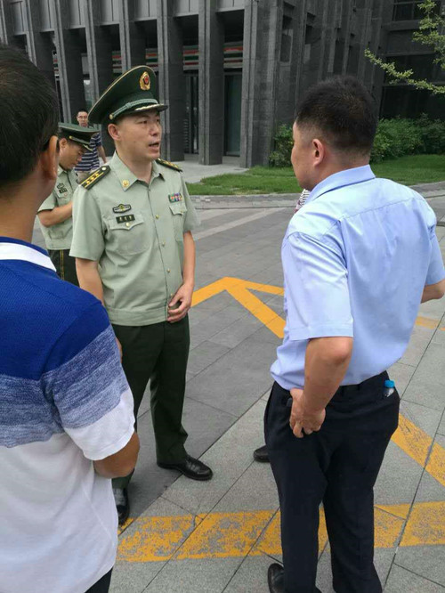Liangmaqiao DRC Undergoes High-rise Building Fire Hazard Inspection