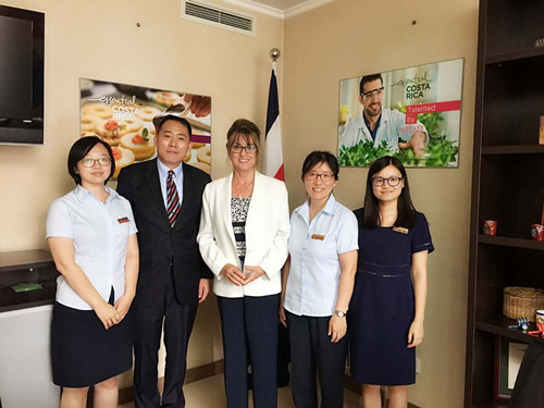 Jianwai DRC Property Management Pays Courtesy Calls on Newly Arrived Ambassadors