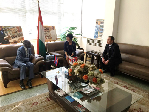 Sanlitun DRC Property Management Calls on Nigerian Ambassador